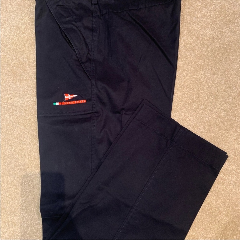 Prada Luna Rossa Stylish Black Men Pants